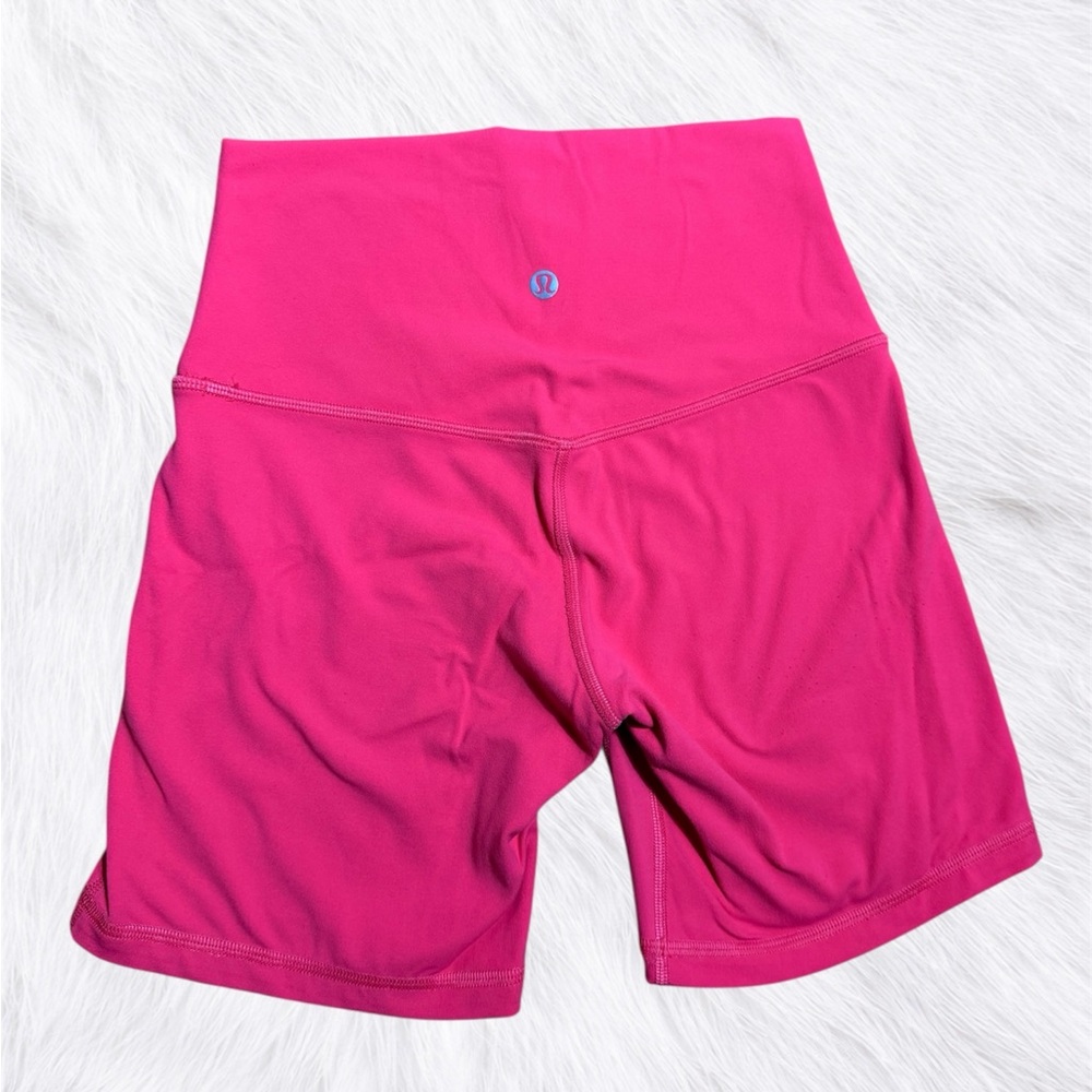 Lululemon align high rise shorts pink size 4